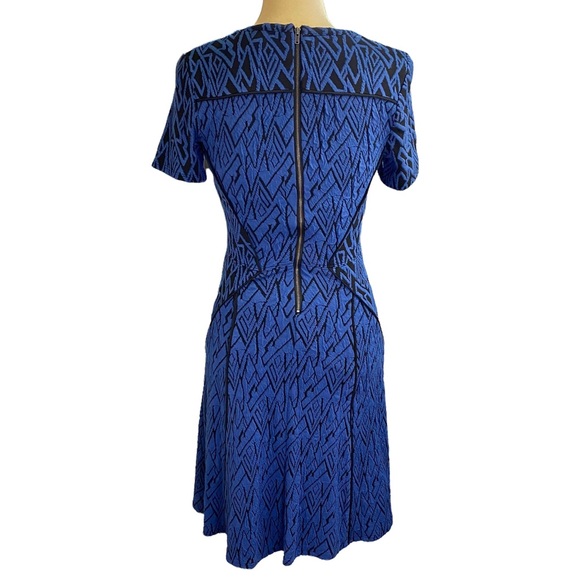 NEW Tracy Reese V-Neck Fit and Flare Dress - Picture 3 of 7